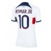 Billige Paris Saint-Germain Neymar Jr #10 Bortetrøye Dame 2023-24 Kortermet